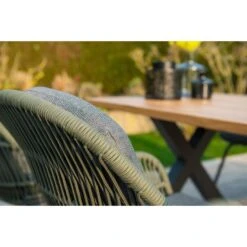 Garden Impressions Triton Dining Stoel - Rope/Moss Green -Leenbakker 737542a6642e4e8fb314e39c3ff468bd