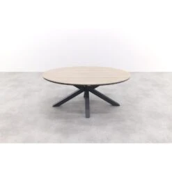 GI Margriet Zwart/zand / Edison 180 X 115 Cm. Tafel - Ovale Tuinset -Leenbakker 7817b28176d246c094f022cca290271d