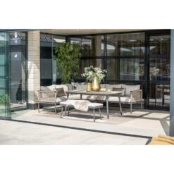 Lounge-diningtafel Voor Bologna/Diamo/Teramon - 160x90 Cm - Zwart -Leenbakker 7880b35cd4ac4df4a9d63bc8d52edbb4