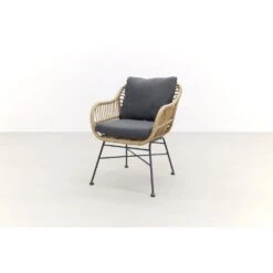 Set Van 4 - Garden Impressions Margriet Tuinstoel - Naturel -Leenbakker 8c100517627d4d25b68b27d4781186a1