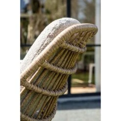 Castello Lounge Fauteuil - Light Teak Look - Natural Rotan-merino Sand -Leenbakker 9238814d029e4ed6a8331eb79e602016