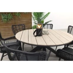 Garden Impressions Edison 148 Cm. - Ronde Tuinset / Jasmine Black 21 Garden Impressions Edison 148 Cm. - Ronde Tuinset / Jasmine Black -Leenbakker 9deac466c6354d75bc04f30e0e4f8da0
