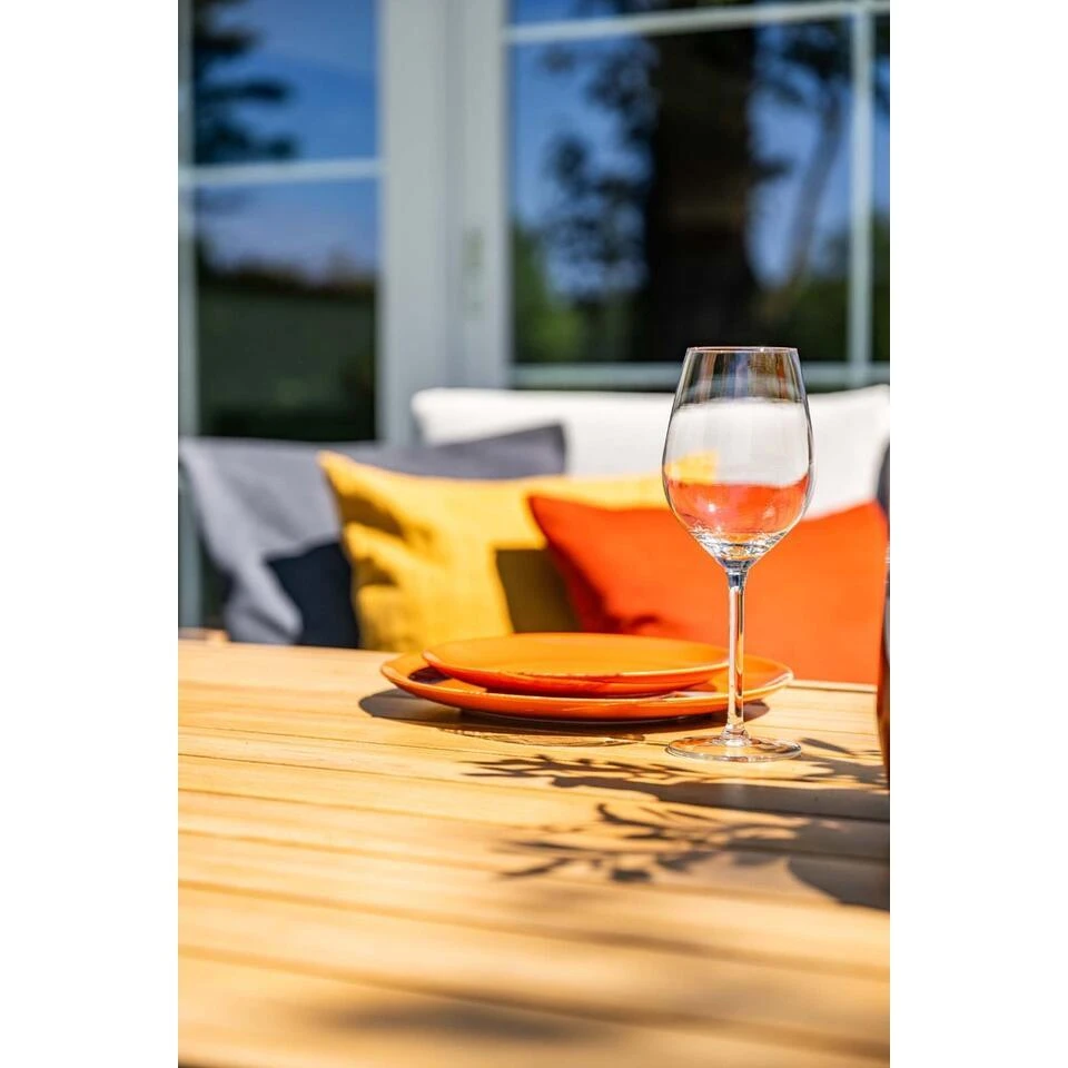 Elati Lounge-dining Sofa Set-4-dlg.-c. Black - Sand - Light Teaklook 12 Elati Lounge-dining Sofa Set-4-dlg.-c. Black - Sand - Light Teaklook - Afbeelding 11