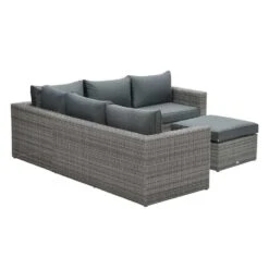 Orangebird Loungeset - 4-delig - Organic Grey - Reflex Black -Leenbakker a81788618de143f8bd432f71bca8a20e