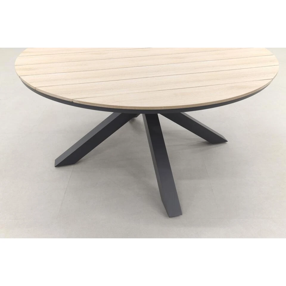 Jasmine Natural / Garden Impressions Edison 148 Cm. - Ronde Tuinset 14 Jasmine Natural / Garden Impressions Edison 148 Cm. - Ronde Tuinset - Afbeelding 12