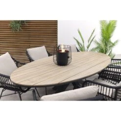 GI Margriet / Edison Ovale 6-delige Tuinset - 220 X 115 Cm -Leenbakker abc64440123e427ba7fdb1f2c19fd892