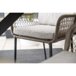 Toledo Dining Fauteuil - Carbon Black - Taupe - Valley Sand -Leenbakker ac02ae0d70e340bfb69f0c4b014a6631