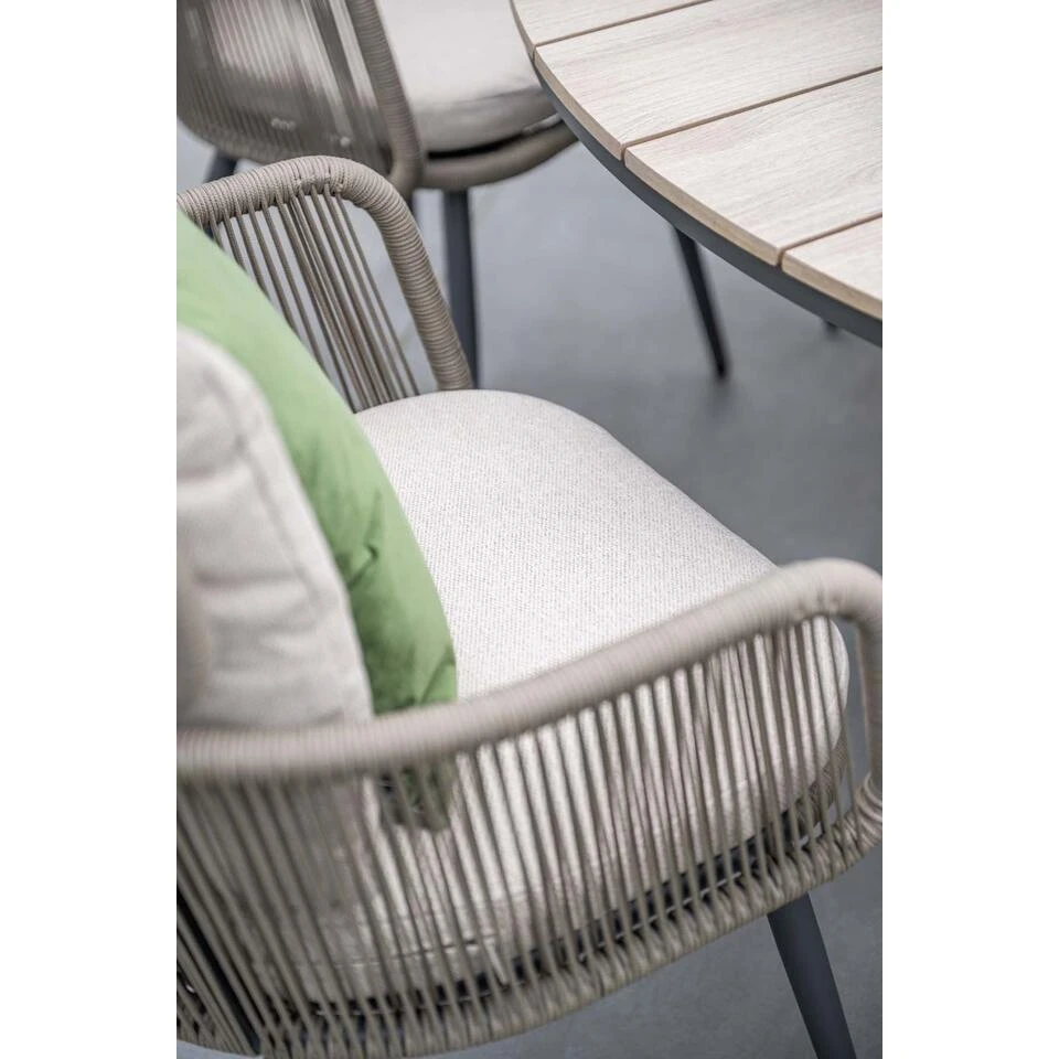 GI Linares/Trinxa Ø148 Cm. (7-delig) - Ronde Tuinset 8 GI Linares/Trinxa Ø148 Cm. (7-delig) - Ronde Tuinset - Afbeelding 6