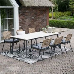 Garden Impressions Penedo Tuintafel 230x100 Cm - Light Teak Vironwood 16 Garden Impressions Penedo Tuintafel 230x100 Cm - Light Teak Vironwood -Leenbakker b5080848104a428d8efb1791efe870e9