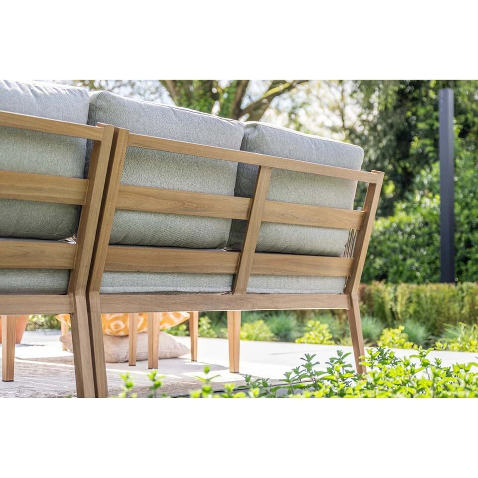 Sardinia Lounge-diningset - 5-dlg. - Light Teaklook - Sand - Sand 16 Sardinia Lounge-diningset - 5-dlg. - Light Teaklook - Sand - Sand - Afbeelding 14