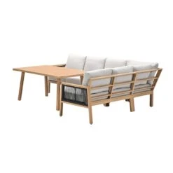 Decala Lounge-diningset -5-delig-aluminium-light Teak Look-desert Sand 30 Decala Lounge-diningset -5-delig-aluminium-light Teak Look-desert Sand -Leenbakker e55e1d8480b04e9fb2c644d780eca093