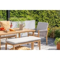 Sardinia Lounge-diningset - 5-dlg. - Light Teaklook - Sand - Sand 22 Sardinia Lounge-diningset - 5-dlg. - Light Teaklook - Sand - Sand -Leenbakker f57fdc86b7304e7fb619fdca4cf6316e