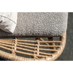 Castello Lounge Fauteuil - Light Teak Look - Natural Rotan-merino Sand -Leenbakker fa4af4a981d04392b4974238027dd822